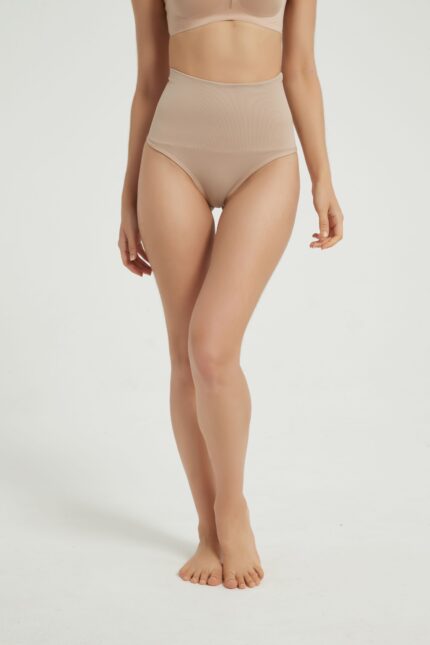 High Waist Seamless Tummy Control Lounge Shapewear Thong