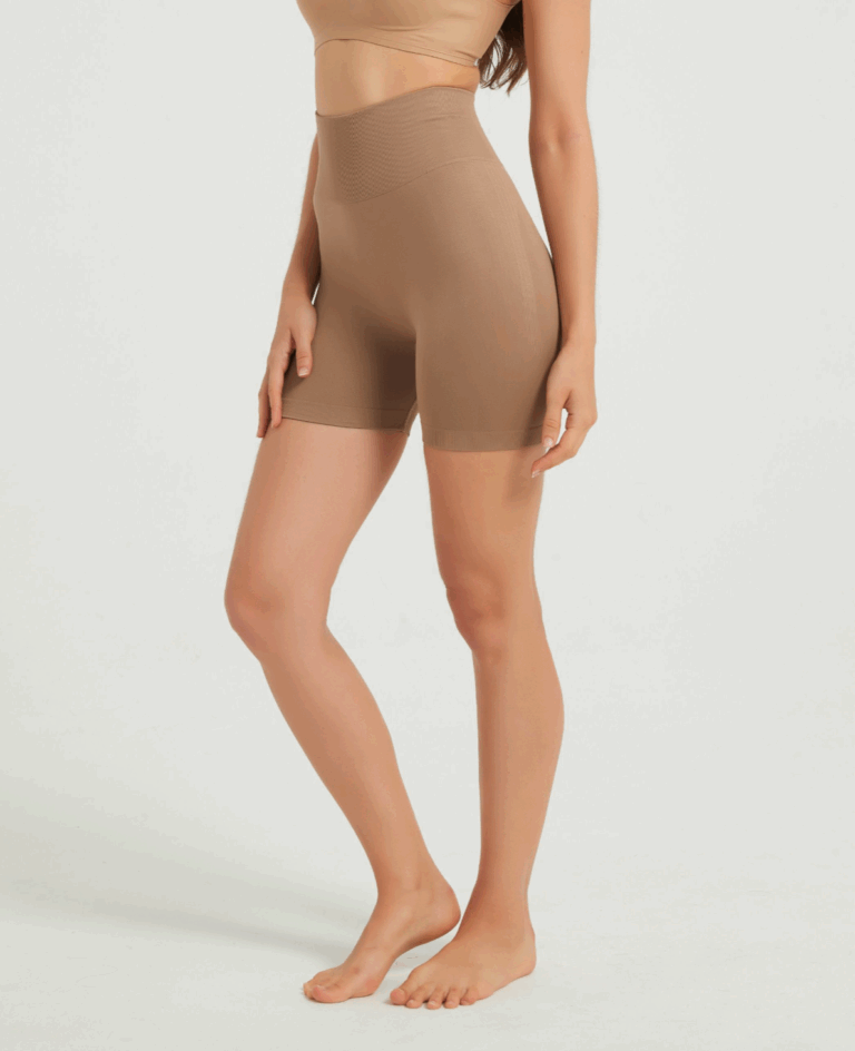 Seamless High Waisted Scrunch Biker Shorts