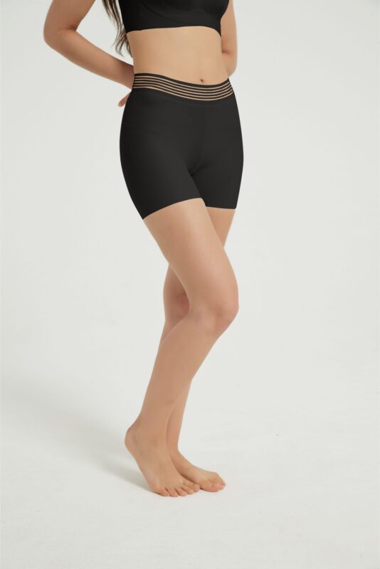 Wear To Sleep High Waisted Contrast Mesh Shorts