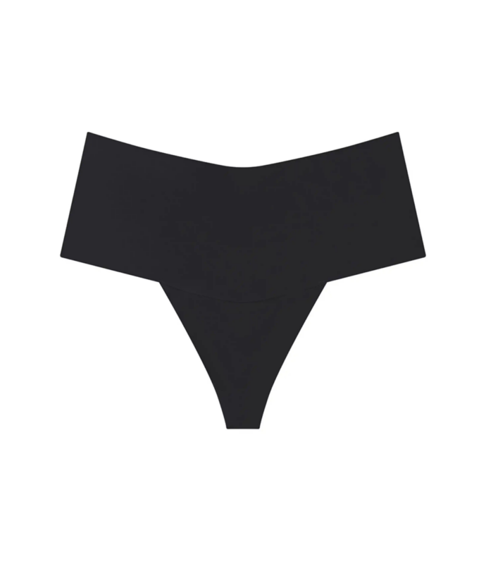 V Shaped High Waisted Lounge Underwear Thong Panties